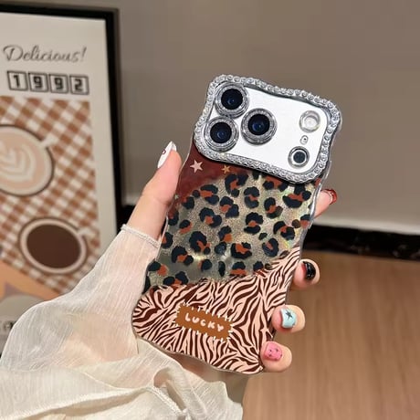 S75166 ワイルドミックスアニマル iPhoneケース