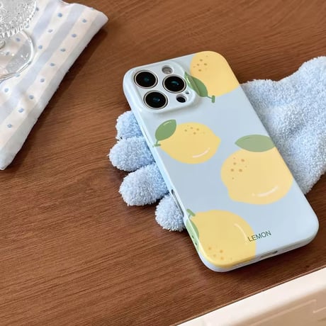S74872 フレッシュレモンのiPhoneケース