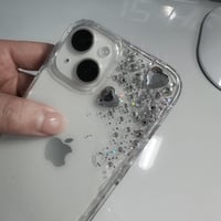 全機種対応◎ ストーン 高品質 おしゃれ クリア ラメ iphoneケース L62148