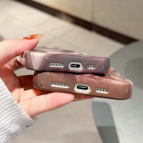 S74368 マーブルデザインiPhoneケース