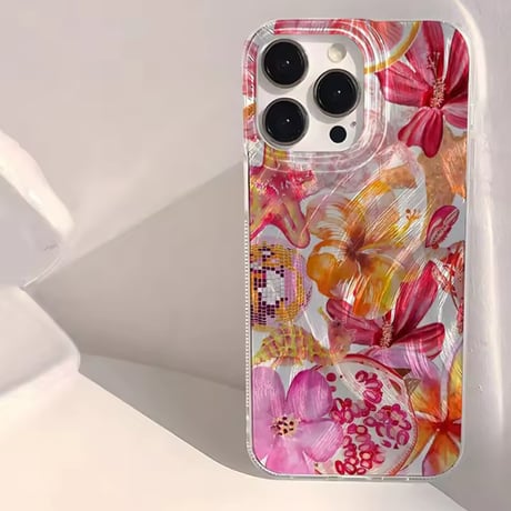 S74805 サマーモチーフのiPhoneケース