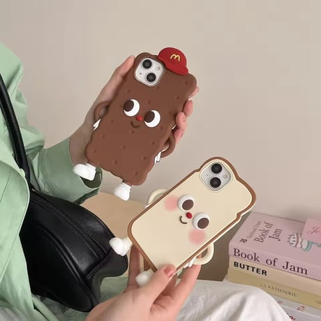 S75396 にこにこビスケット 立体iPhoneケース
