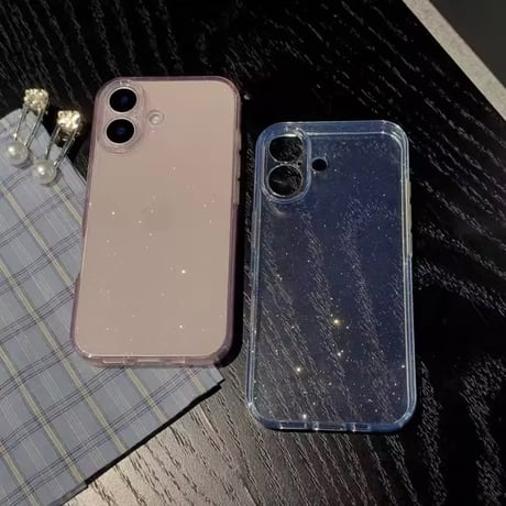 【即納商品】L62022 Twinkle Dust クリアiPhoneケース