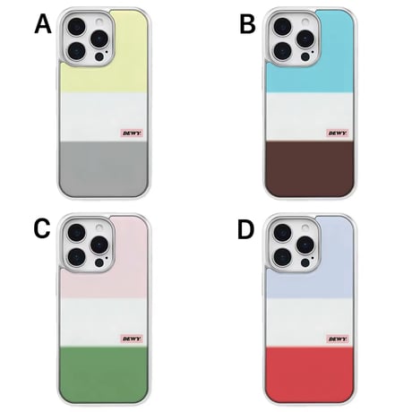 S75382 トリプルカラーグラデーションiPhoneケース