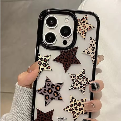 L62345 レオパードスター iPhoneケース
