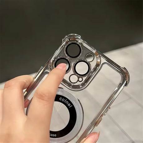 K22667 リングスタンド付きクリア iPhoneケース