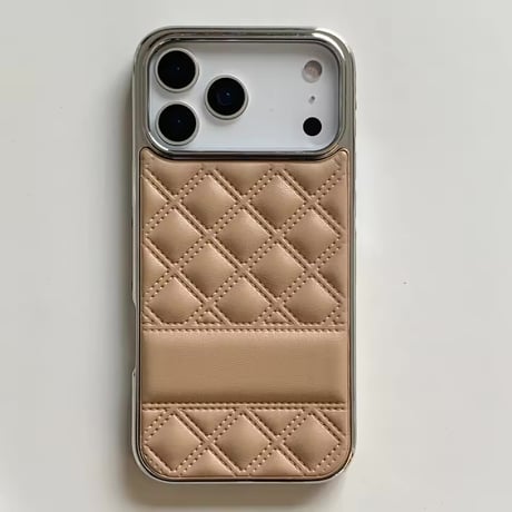 S75186 クラシックキルティング iPhoneケース