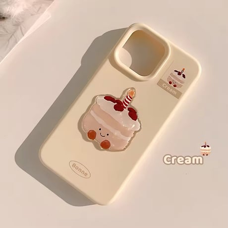 S74344 ゆるカフェスイーツ iPhoneケース
