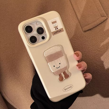 S74378 カフェスイーツフレンズiPhoneケース