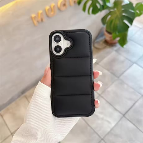S75116 キルティングエアクッション iPhoneケース