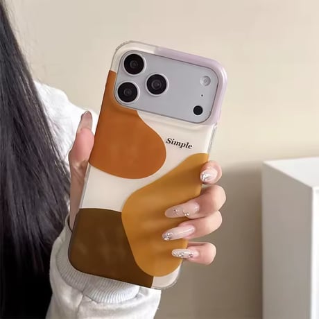 S75633 モカアートウェーブiPhoneケース