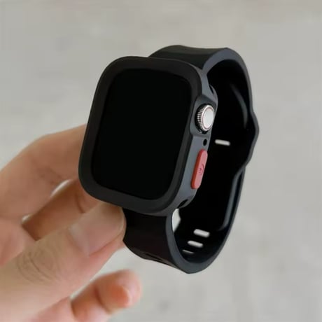 N00154 カラフルシリコン Apple Watchケースバンド
