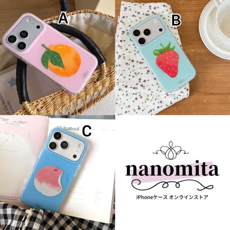 S75636 フルーツポップ iPhoneケース