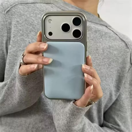 S75650 ニュアンスメタルフレーム iPhoneケース