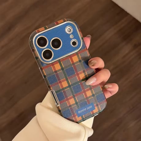 S75402 クラシックチェック iPhoneケース