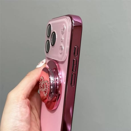 K23028 ビジューリボン MagSafeソケット付き iPhoneケース