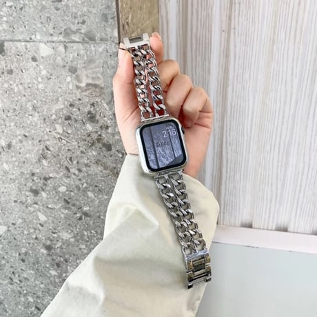 N00001 チェーンミックス メタル Apple Watchバンド