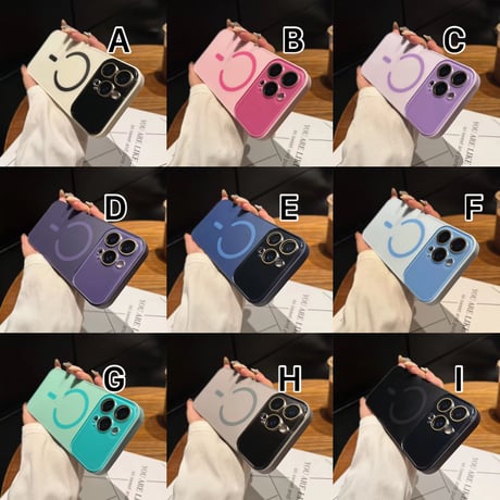 S74987 ツートンカラーマグセーフ iPhoneケース