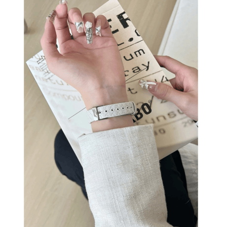 N00046 細身クロスステッチ風 Apple Watchベルト