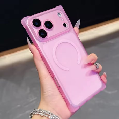 S75549 パステルクリアタッチ MagSafe対応iPhoneケース