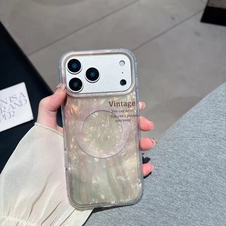 S75075 オーロラシェル MagSafe対応 iPhoneケース