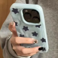 【即納商品】S74943 ワッフルチェック iPhoneケース