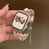 N00182 パールチェーンのアップルウォッチバンド