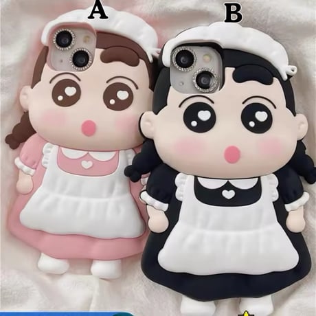 S74065 メイドちゃん立体 iPhoneケース