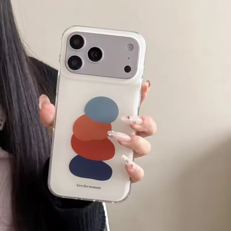 S75609 バランスストーンアート iPhoneケース