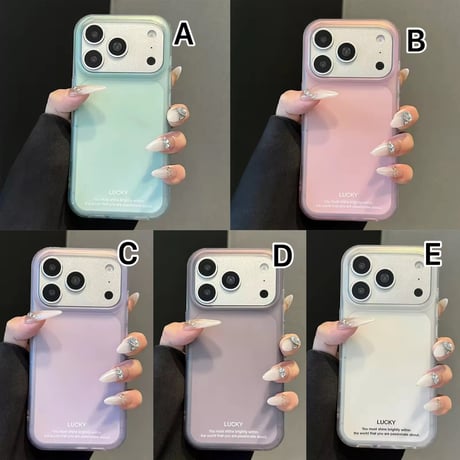 L62479 ミルキーカラー マット iPhoneケース