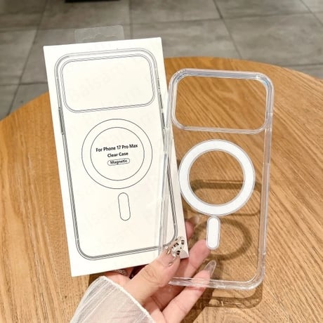 L61261 MagSafe対応クリアiPhoneケース