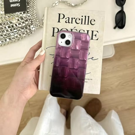 S74602 ツヤぷくキルティングiPhoneケース