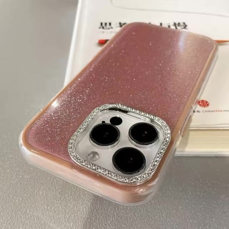 【即納商品】S74641 キラキラカメラフレームカラフルグリッターiPhoneケース