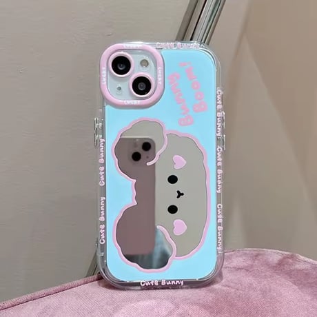 K22957 Boom Bunny ミラー iPhoneケース