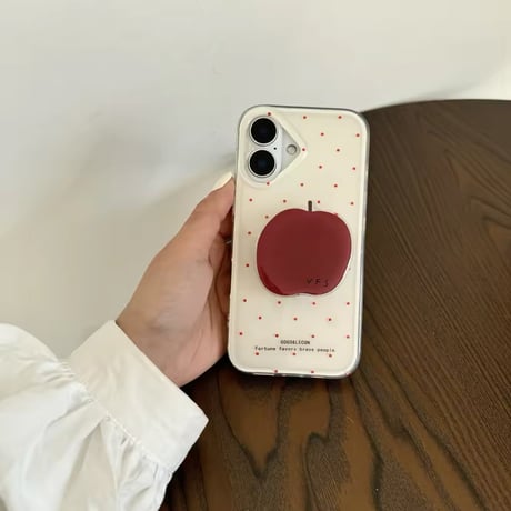 K22704 アップルグリップ付きiPhoneケース