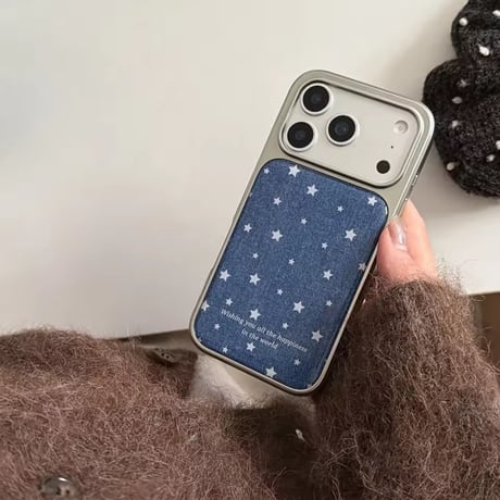 S75164 スターナイトデニム iPhoneケース