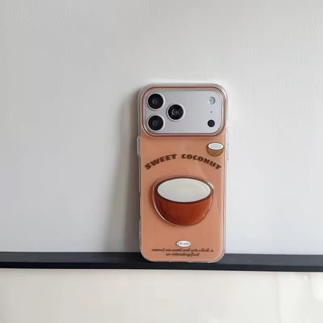 S75655 ぷっくりフルーツモチーフ iPhoneケース
