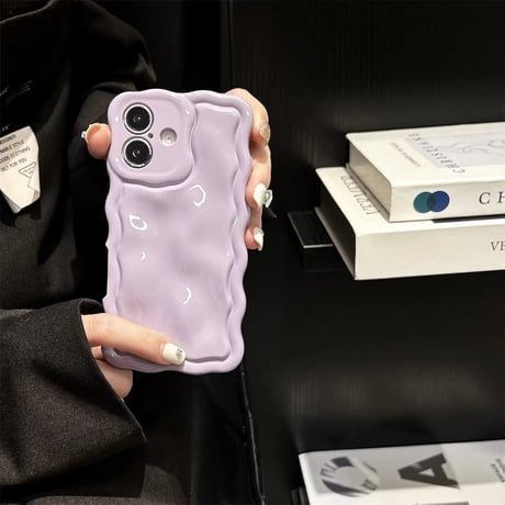 S74325 ぷくぷくウェーブ iPhoneケース