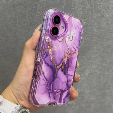 S74896 ラグジュアリーマーブルストーン iPhoneケース