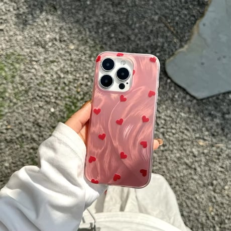 S74319 ぷかぷかハートのiPhoneケース