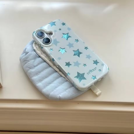 S75639 きらめきスター＆ドット iPhoneケース