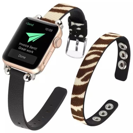 N00041 パターンレザーループ Apple Watchバンド