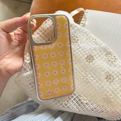 S75360 レトロフラワー iPhoneケース