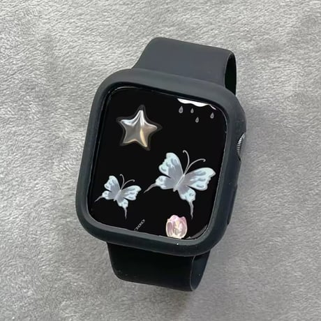 N00161 カラフルフェイス Apple Watchベルト