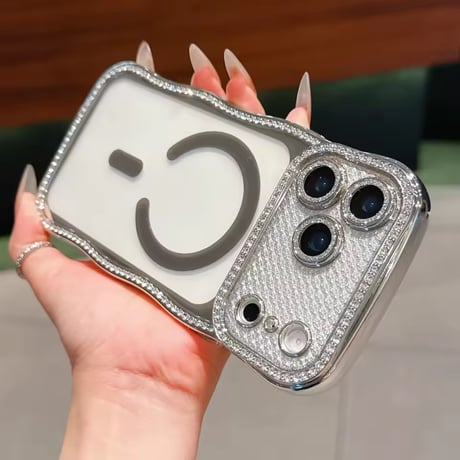 L62422 ジュエルフレーム MagSafe対応iPhoneケース