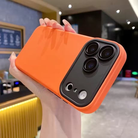 S75494 バイカラーパステルシリコンiPhoneケース