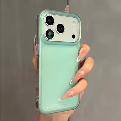 L62479 ミルキーカラー マット iPhoneケース