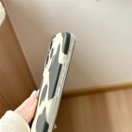 S75093 ゆるカウ COWパターン iPhoneケース