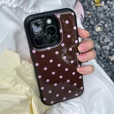 S75611 レトロドット iPhoneケース