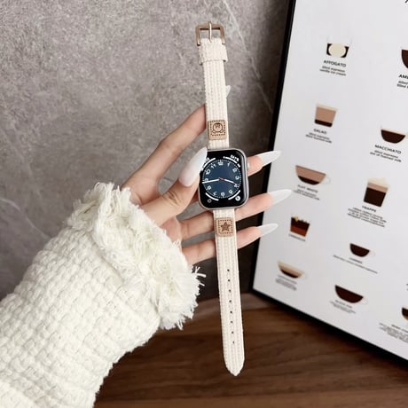 N00156 ファブリックテクスチャー Apple Watchバンド